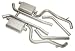 Flowmaster 17418 Cat-Back System - 04-07 Ford F-150 4.6L/5.4L All WB 2.50 in. Outlets 50 Series SUV Muffler 3.00 in. Logo Embossed Stainless Tips Force II Incl. Tube Extensions for DOR and DOS in Kit.