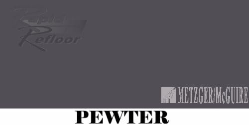 Metzger McGuire Rapid Refloor 600mL Dual Cartridge Kit (Pewter)