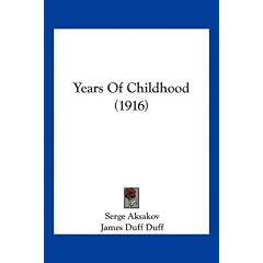 Years of Childhood (1916)