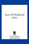 Years of Childhood (1916)