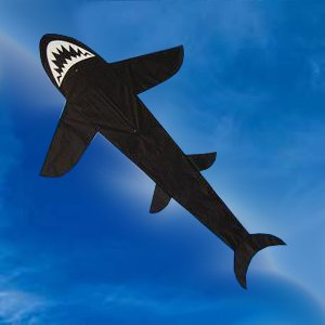 Childrens Toyshop  Toys : Single Line Giant Shark Kite