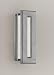 Murray Feiss ODWB4320BRAL, Chameleon Outdoor Wall Pocket Sconce Lighting, 70 Watts Halogen, Aluminum