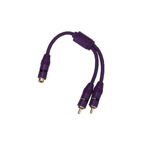 Hama CarHifi-Y-Adapter 1 Cinch-Kupplung - 2 Cinch-Stecker Preisvergleich