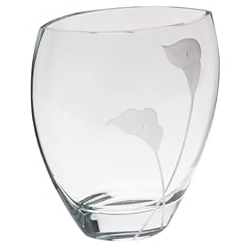 Mikasa Calla Lily 10 Vase Ellipse
