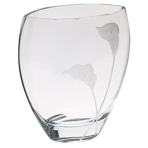 Mikasa Calla Lily 10 Vase Ellipse