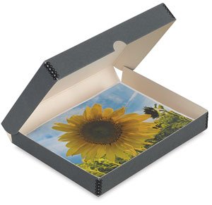 Blick Archival Storage Boxes - 9 times; 12 times; 2, Archival Storage Box, Gray