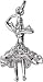 Jewelry : Spanish Dancer Charm by Rembrandt Charms