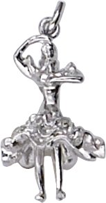 Childrens Toyshop  Jewelry : Spanish Dancer Charm by Rembrandt Charms