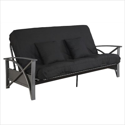Bundle-55 Brussels Futon Frame Size: Full