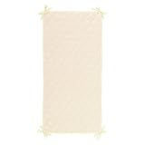 NoJo Ribbed Fleece Sheet Savers 2-pk. - Ivory