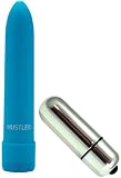 Hustler Novelties Rocker Vibe Blue Inch Vibrator Multi-Speed Adult Sex Toy Kit