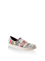 ZZ-SILENCE of the BEES Slip-On Summer (Blanco / Multicolor)