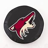 Phoenix Coyotes Black Tire Cover, Large