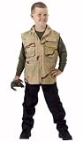 Kids Camouflage Vest Desert Camo Ranger Vest