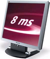 Viewsonic VE910 19 Zoll TFT Monitor silber/schwarz (Kontrast 500:1, 8MS Reaktionszeit)