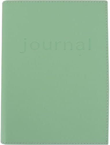 Cavallini Leather Bound Journal, Aqua