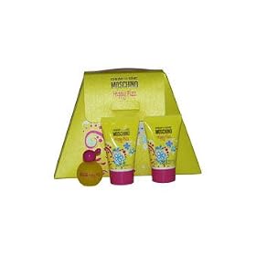 Cheap and Chic Hippy Fizz by Moschino for Women - 3 Pc Mini Gift Set 4.5ml EDT Splash, 0.8oz Perfumed Bubble Bath & Shower Gel, 0.8oz Silk Body Lotion