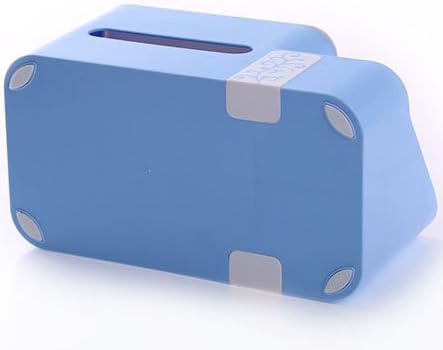 MEGAZON Shrapnel Adjustable Multi-Function Plastic Storage Tissue Box,Desk Supplies Organizer Caddy,Makeup organizer,Remote Control Holder,Organizer Storage Box