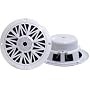 PYLE PLMR62 200 Watts 6.5-Inch 2 Way White Marine Speakers