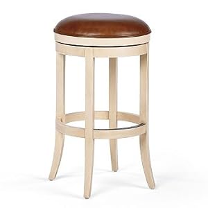Essential 30" Bar Height Backless Bar Stool - Antique White - Frontgate