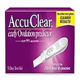 Accu-Clear Early Ovulation Predictor Stick, 5 day package