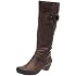 bottes plates noires Pikolinos 