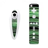 Circulitis Black Design Nintendo Wii Nunchuk + Remote Controller Protector  ....