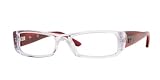 31WXhj5PIPL. SL160  RAY BAN 5125 2292 CRYSTAL/ RED PLASTIC EYEGLASSES