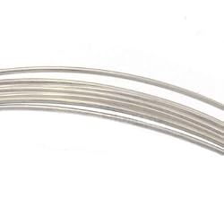 Sterling Silver Wire 24 Gauge Round Half Hard (5 Ft.)