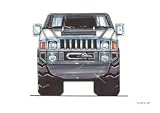Review The Moneyman  / HUMMER HUMVEE H3 KOOLART image CERAMIC MUG 1856