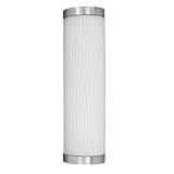 American Fluorescent FUW213SNEC Fusion Outdoor Sconce, Unique Smooth White Glass Diffuser... by American Fluorescent