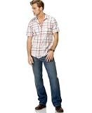 Guess - GUESS Embroidered Bermuda Shirt and Norton Medium Tinted Jeans