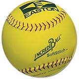 Easton 12 SoftStitch IncrediBall-Yellow (DZN)