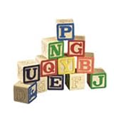ALPHABET BLOCKS 45 by BIGTOFFICE