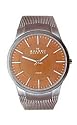 Skagen Men's Titanium Brown Mesh Watch #694XLTMD