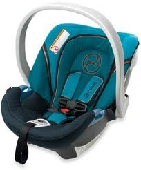 Cybex Aton Plus Infant Car Seat (Suede Fabric) - Moonlight