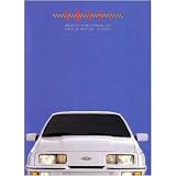 1988 MERKUR XR4TI Sales Brochure Literature Book Piece by Merkur