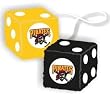 Pittsburgh Pirates Fuzzy Dice - Baseball Sports Merchandise