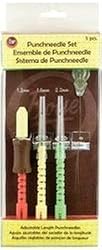 Boye Adjustable Length Punchneedle 5 Piece Assortment Set