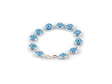 Ocean Blue Classic Lucky Eye Glass Beads Bracelet