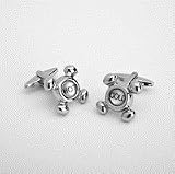 Hot and Cold Cufflinks with Personalized Case