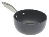 Anolon Titanium Nonstick Dishwasher Safe 1-Quart Petite Saucier Pan