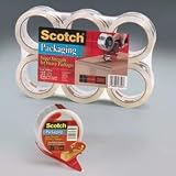 MMM3500 High-Performance Sure Start Clear Packaging Tape Dispenser, 48mmx35m, 3 Core