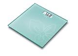  : Beurer GS 27 green flower Glaswaage Design Line