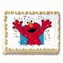 Elmo Birthday Cake Edible Image