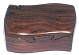 Designer Crafted Bandsawn Jewelry Box - Bolivian Rosewood