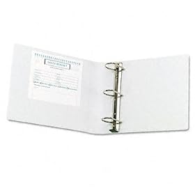 Top Performance DXL Insertable AngleD Binder 4 Capacity White