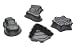 Kaiser Bakeware Four Piece Christmas Mini Mold Set