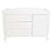 Delta Children's Products Newport Changing Table in White