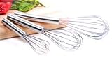 Norpro 3-Piece Stainless-Steel Whisk Set